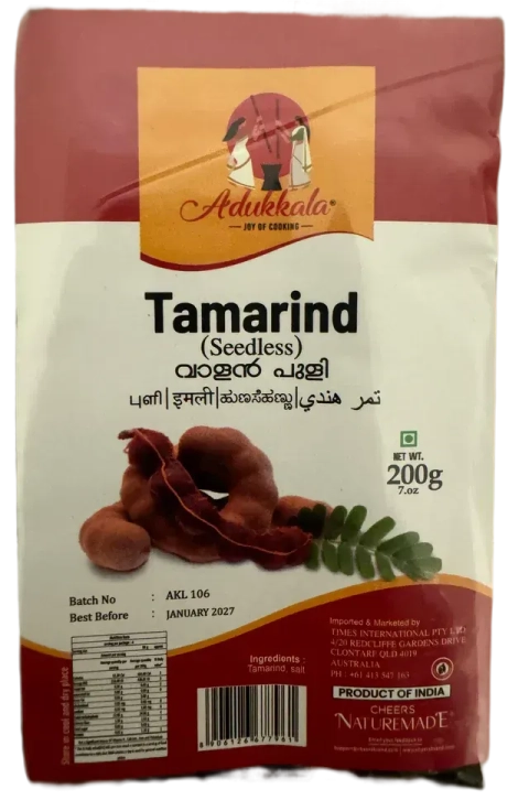 Adukkala Tamarind (valan puli) 200gm