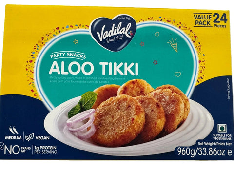 Vadilal Frozen Aloo Tikki Value Pack 960g