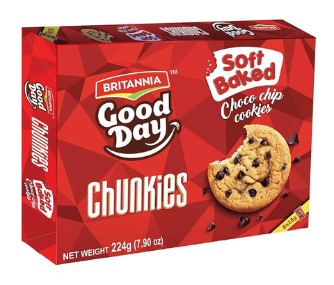 Britannia Soft Choco Chunkies 224g
