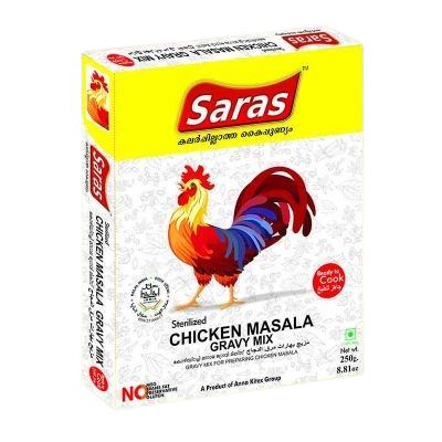 Saras Chicken Masala Gravy Mix