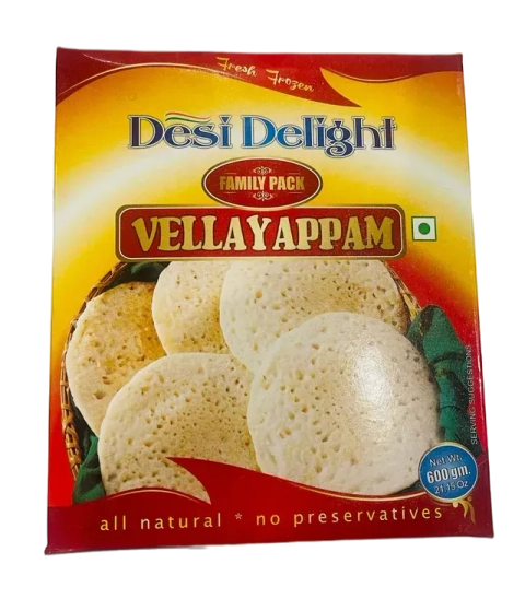 Desi Delight Vellayappam Frozen 600g