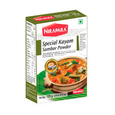 Nirapara Special Kayam Sambar Powder 125gm