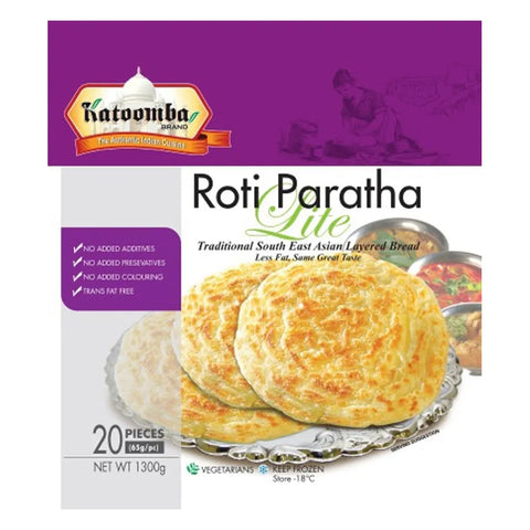 Katoomba Lite Paratha Frozen 1300g(20 pc)