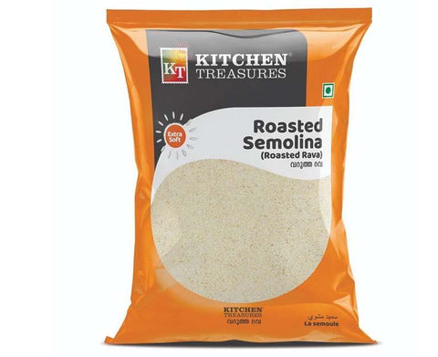 Kitchen Treasures Roasted Semolina (Rava) Extra Soft 1 kg