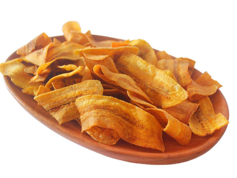 Aaryas Banana Sweet Chips long cut 400g