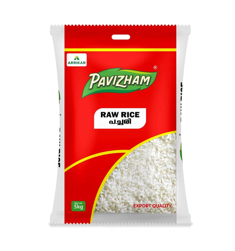 Pavizham White Raw Rice 5kg