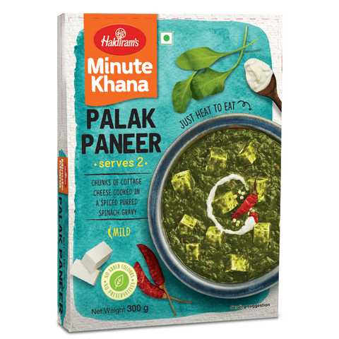 Haldirams Palak Paneer Ready to Eat 300g