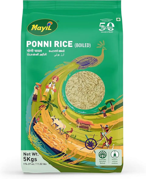 Mayil Ponni Boiled Rice 5kg