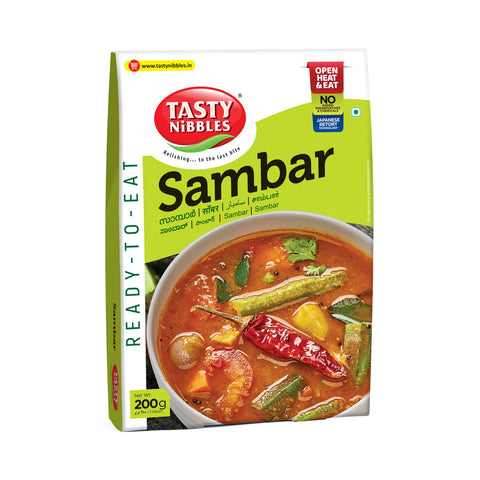 Tasty Nibbles Ready to Eat Sambar Curry 200g