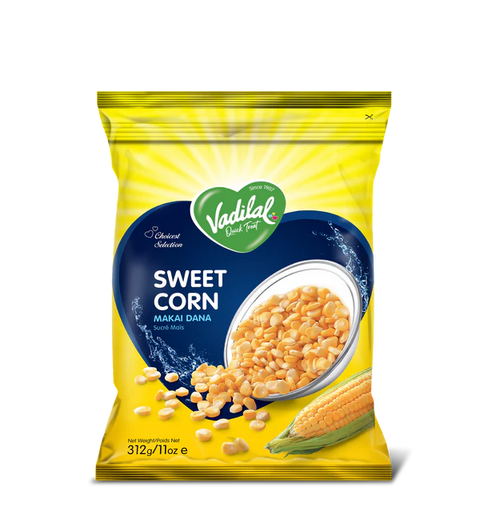 Vadilal Frozen Sweet Corn (Makai Dana) 312g