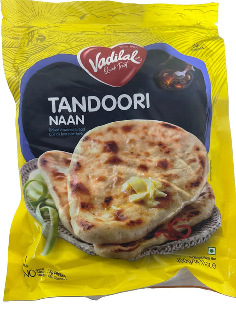Vadilal Frozen Tandoori Naan 400g