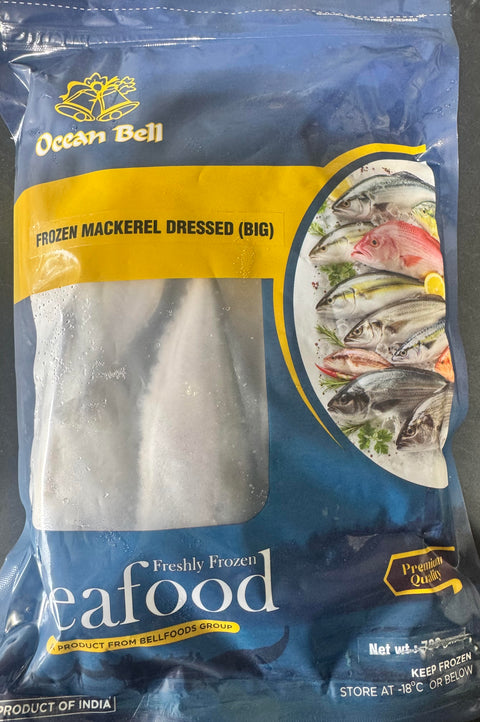 Ocean Bell: Frozen Makerel Pan Ready (Ayala) 700gm