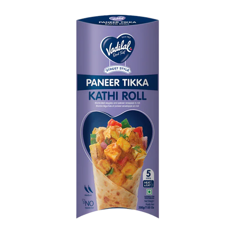 Vadilal Frozen Paneer Tikka Kathi Roll 200g